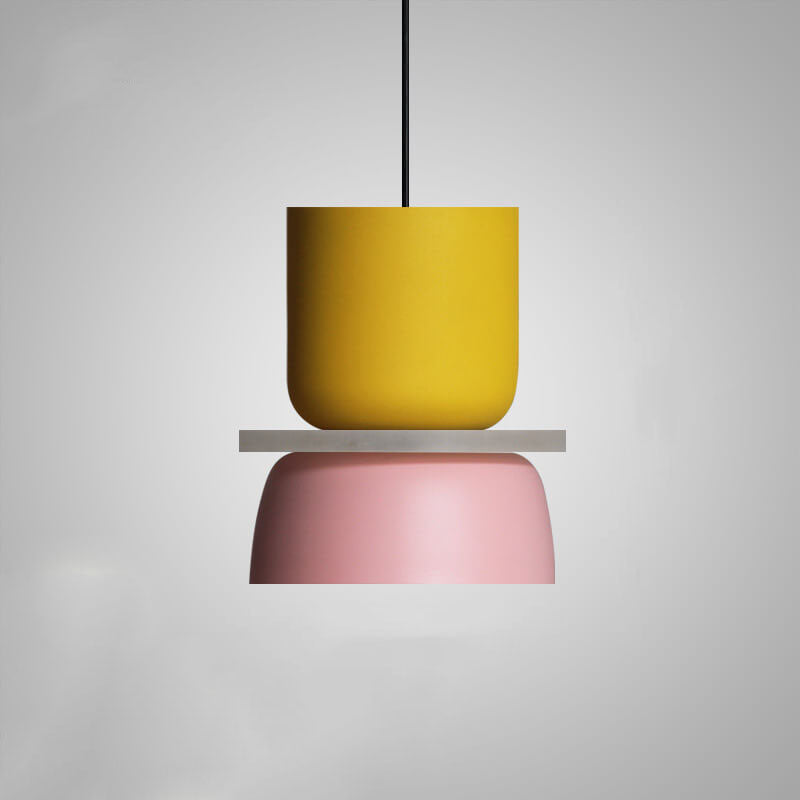 Macaron Style LED Hanging Light Fixture