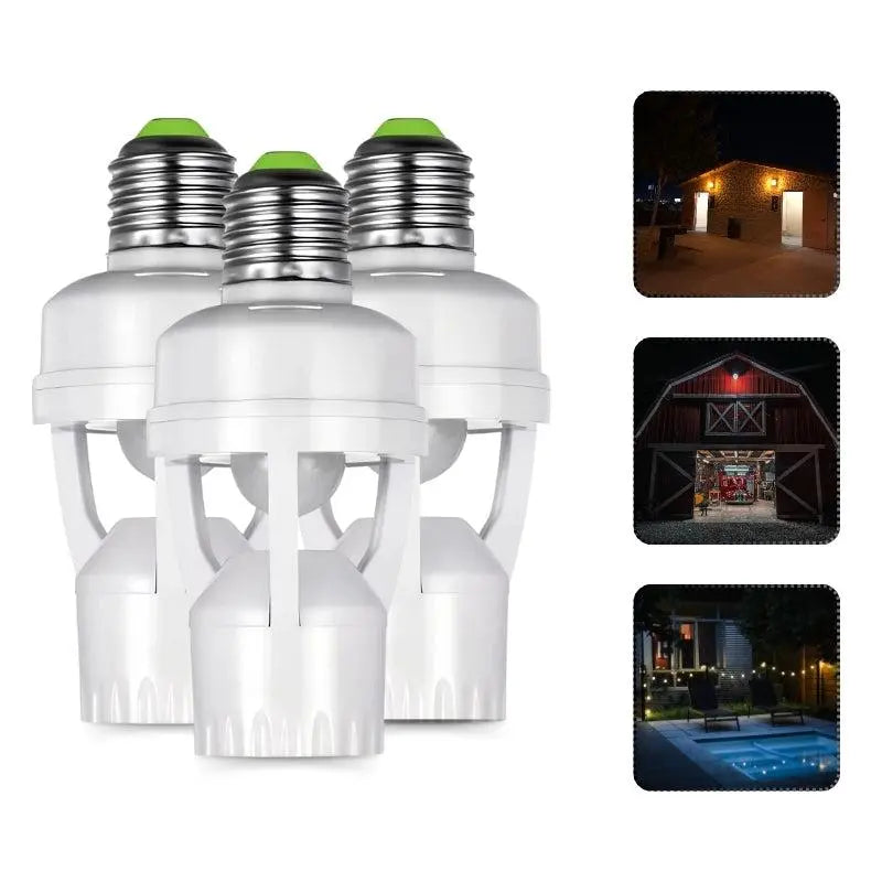 1+1 Free Smart Motion Detector with Adjustable Timer and Light Sensor