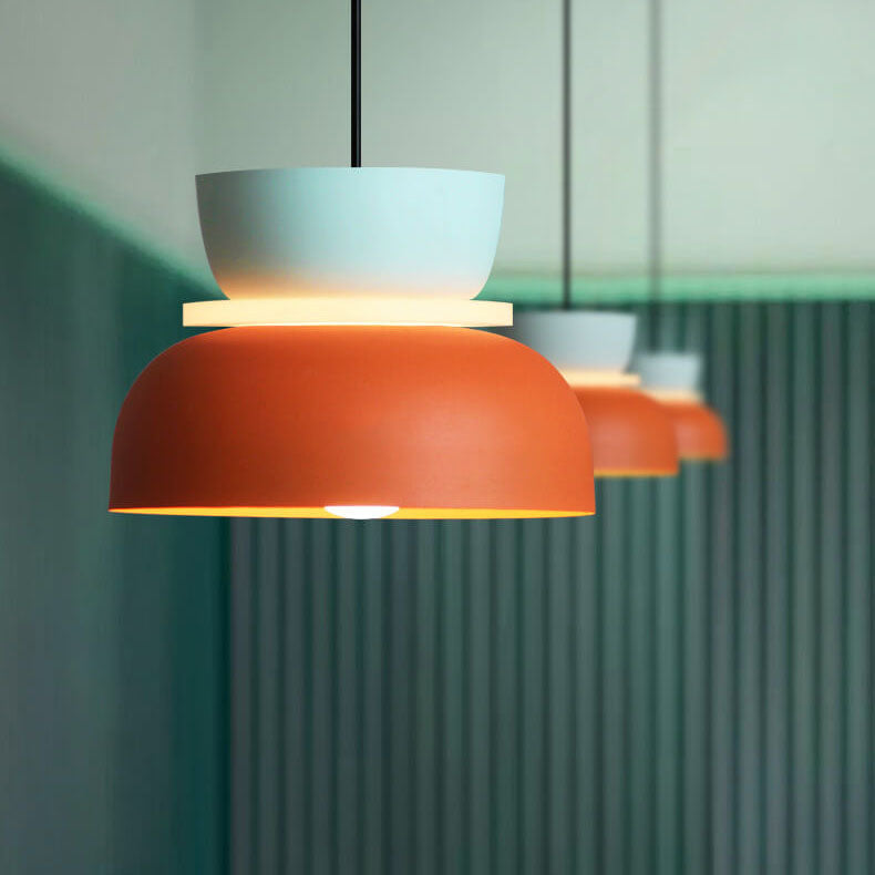 Macaron Style LED Hanging Light Fixture