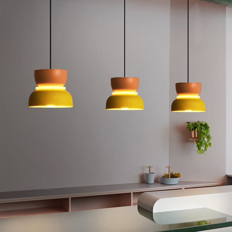 Macaron Style LED Hanging Light Fixture