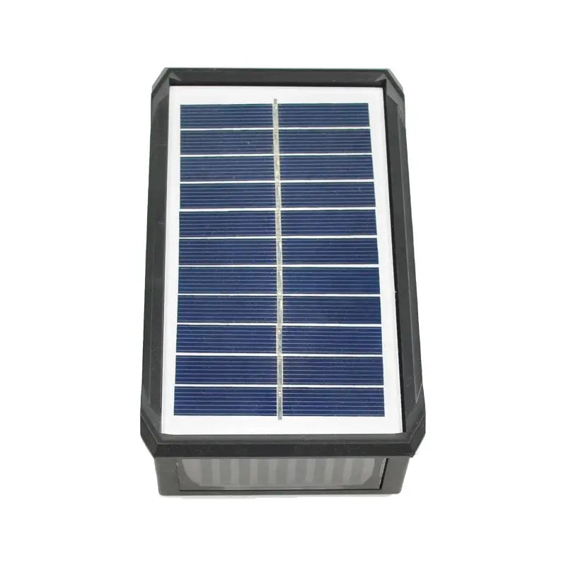 Solar Outdoor Wall Light with RGB & Warm White – Wireless & Automatic