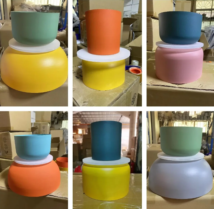 Macaron Style LED Hanging Light Fixture