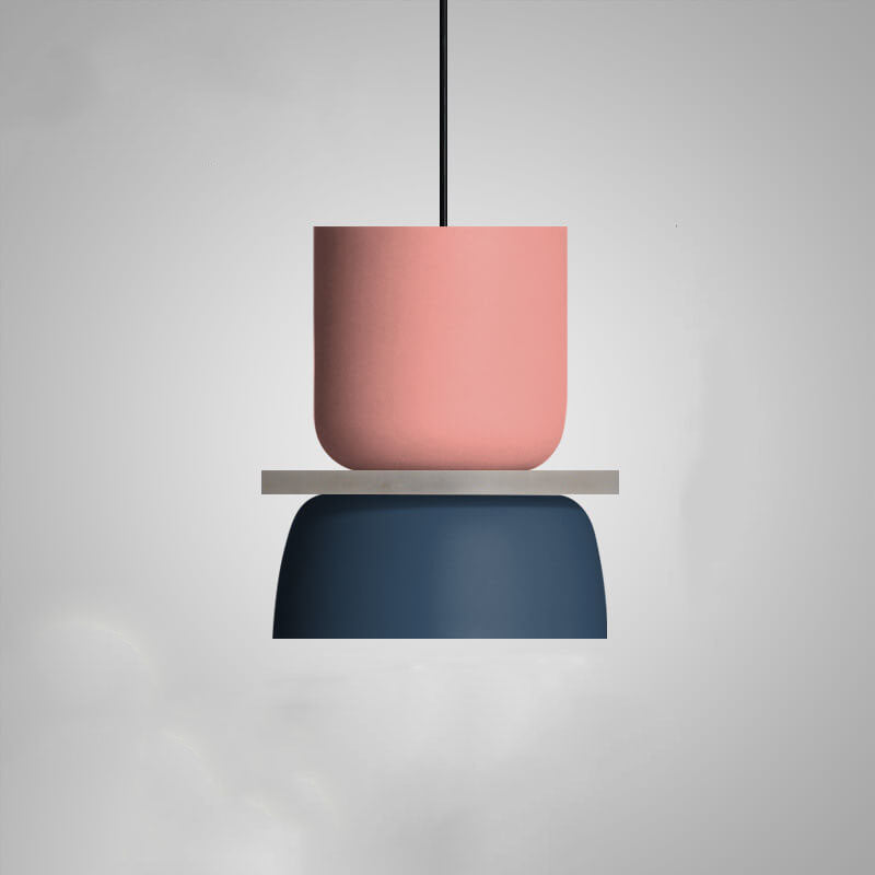 Macaron Style LED Hanging Light Fixture