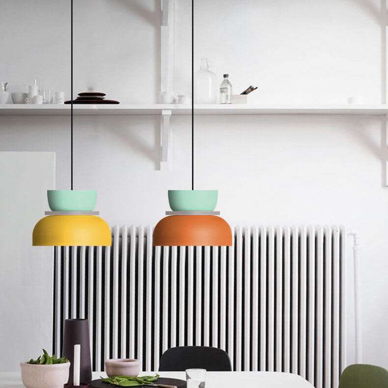 Macaron Style LED Hanging Light Fixture