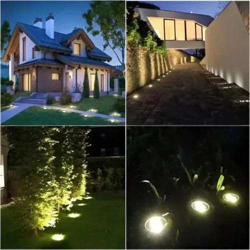 3-Pack Solar Garden Lights – Stylish Outdoor Illumination Without Wires
